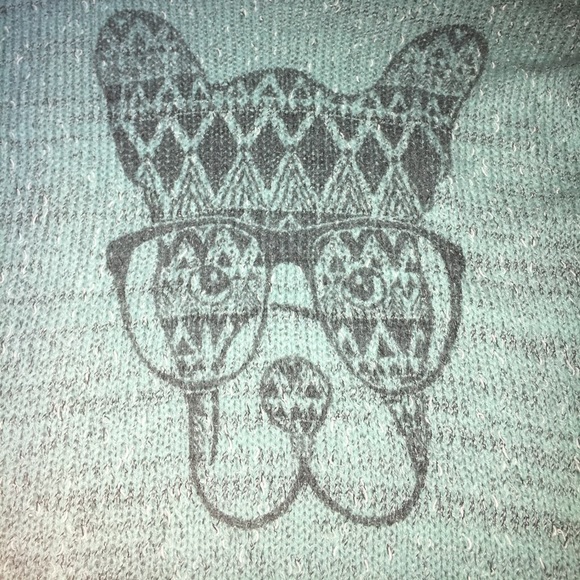 Crotchet pug with glasses sweater - Picture 2 of 4