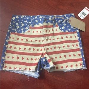 American Flag Shorts