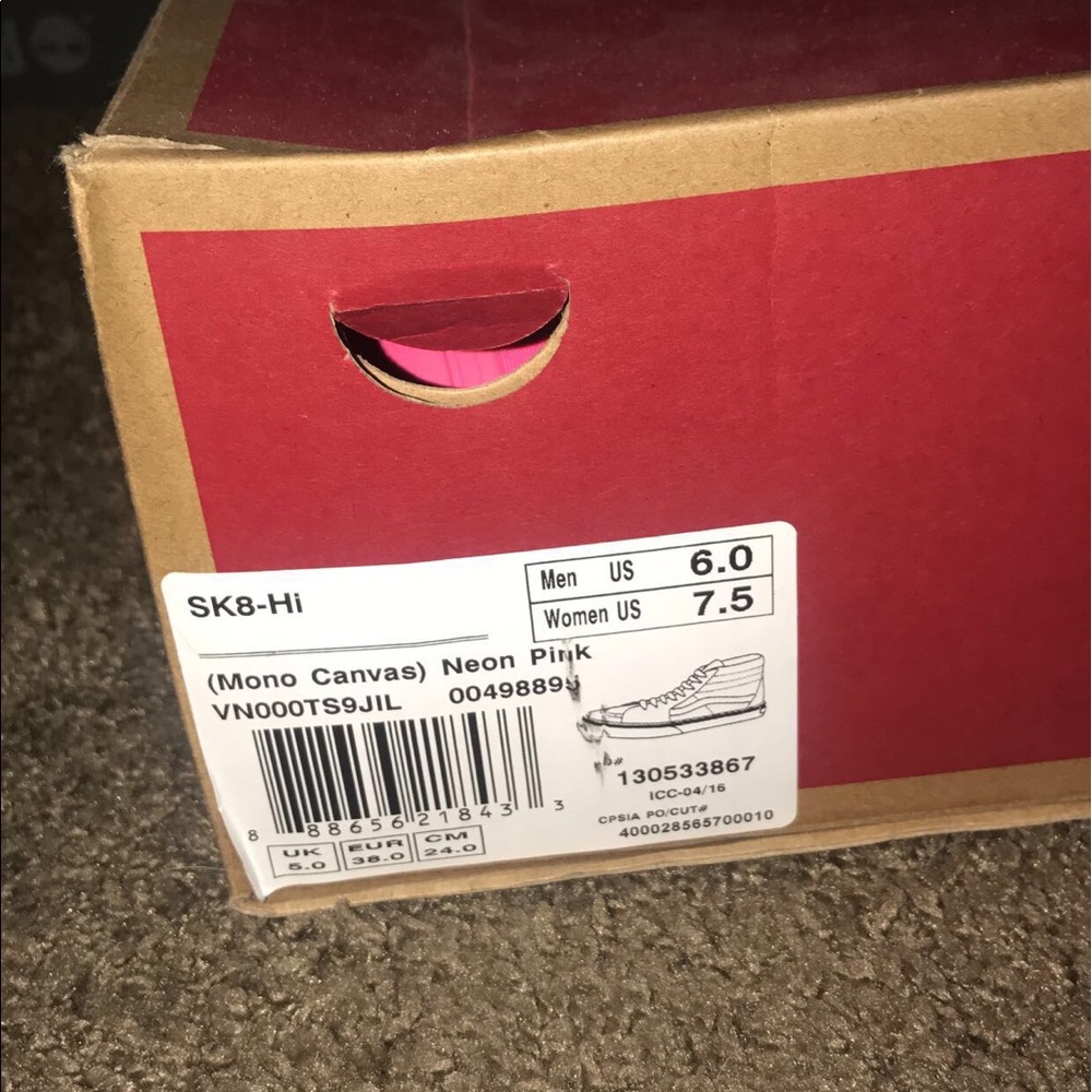 all pink vans