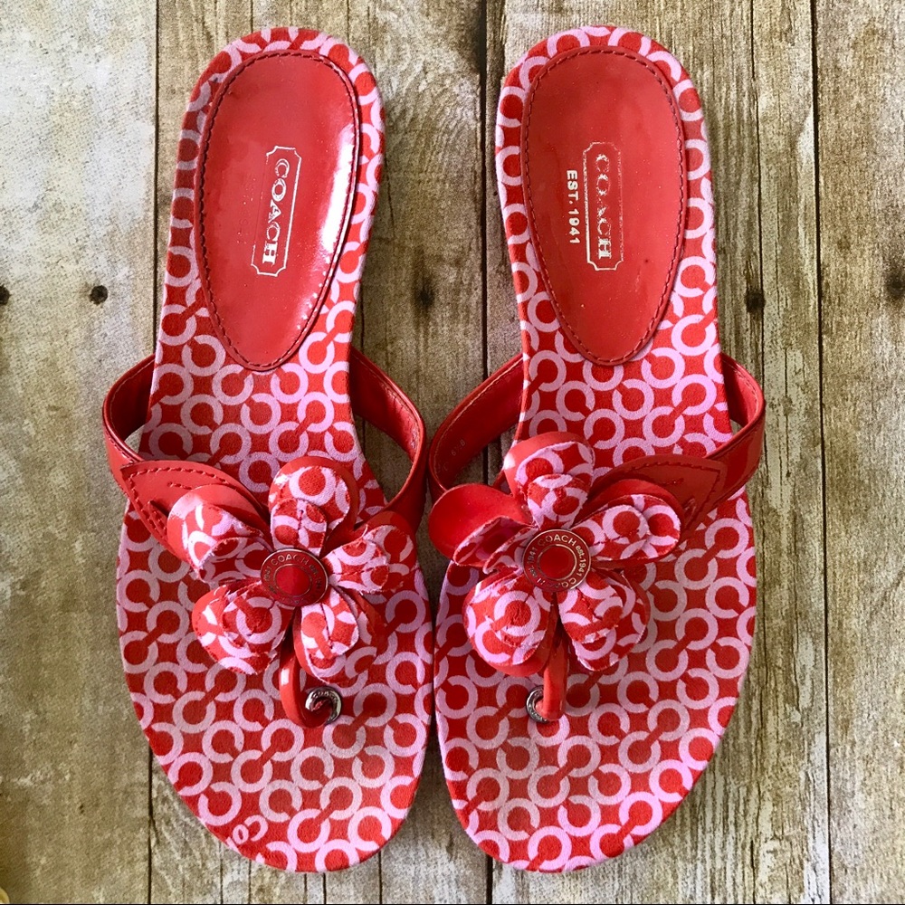 Coach Pattey Sandal Size 6.5