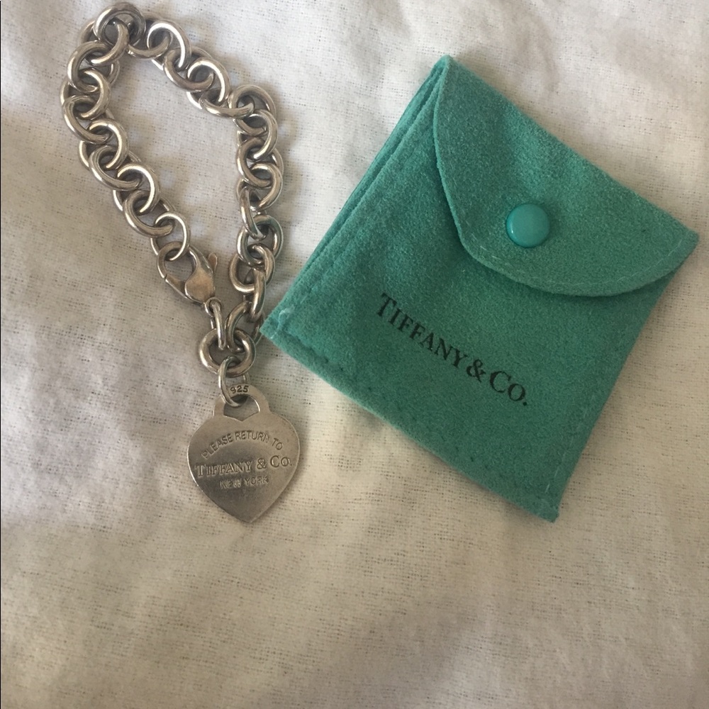 Tiffany & Co. heart linked bracelet