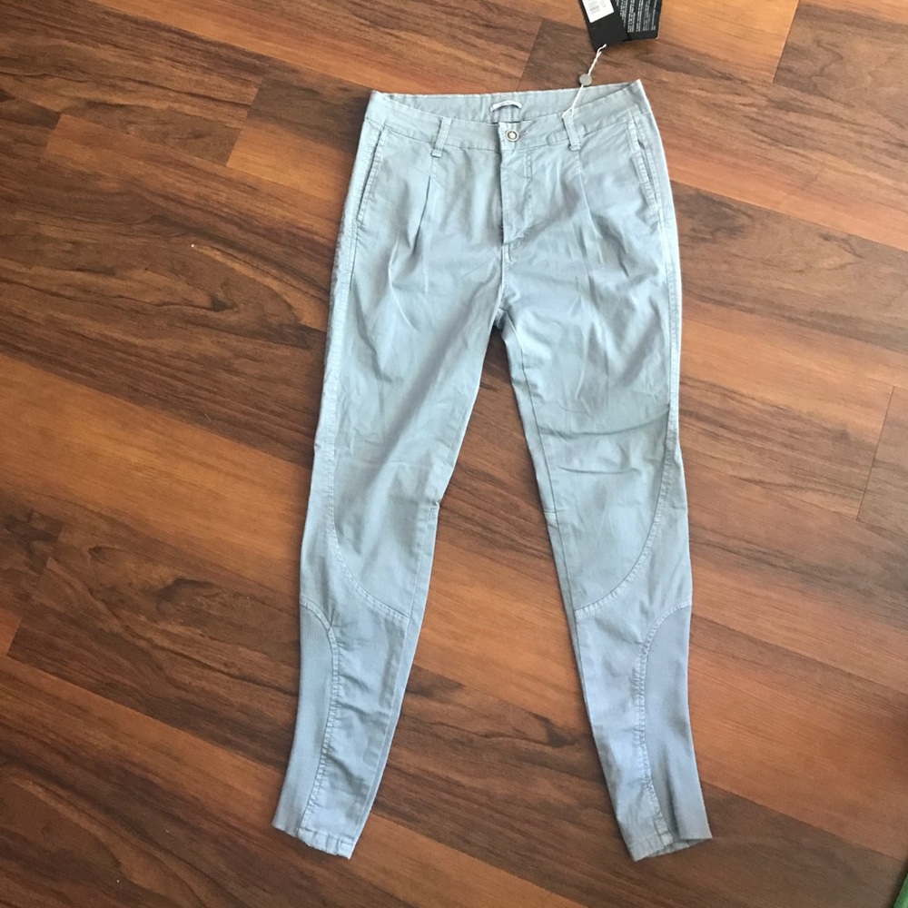 Grey high waisted skinny pants