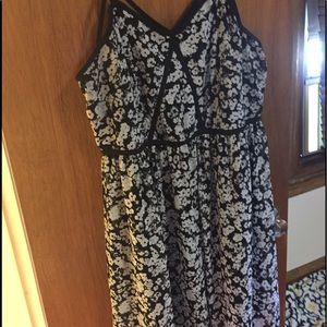 Lane Bryant 14/16 empire waist knee length dress.