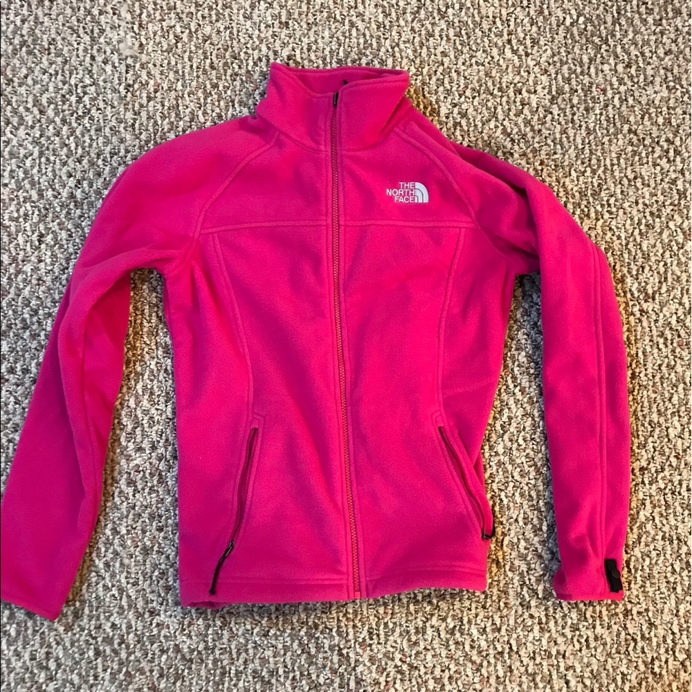 Pink North Face Jacket