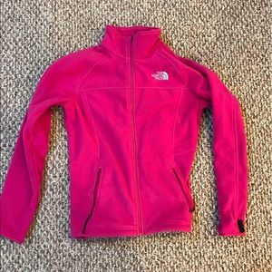 Pink North Face Jacket