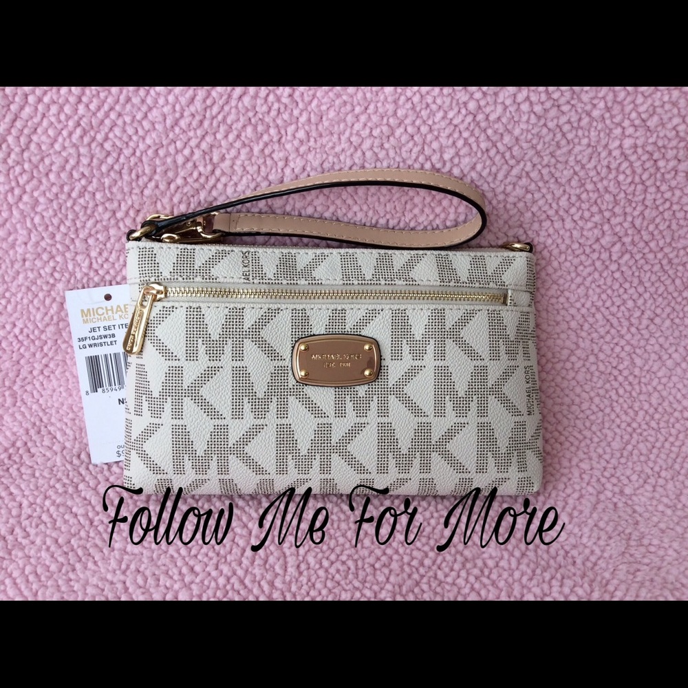 💎NEW Michael Kors Vanilla Clutch
