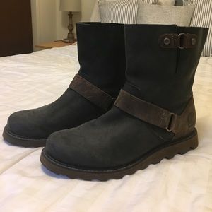 SOREL Scotia Boot in Black/Brown, Size 10