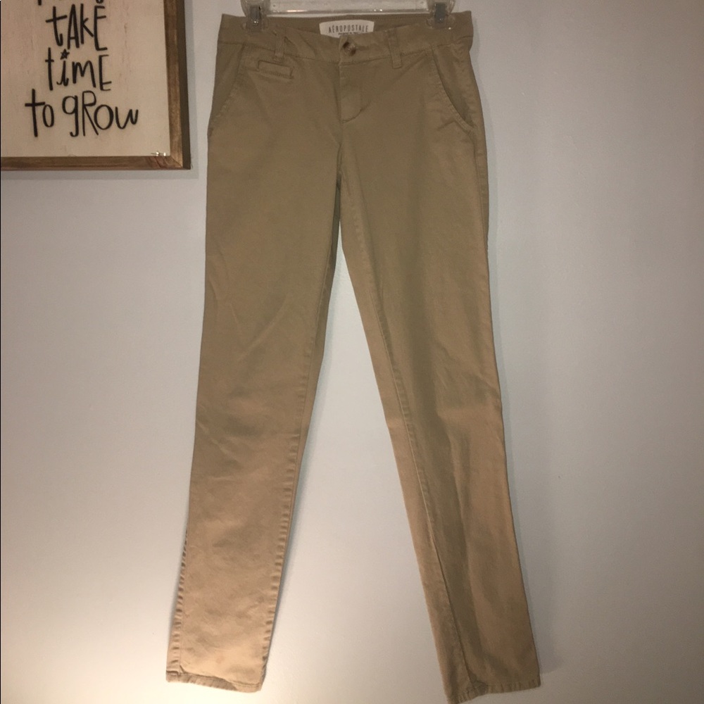 Tan school pants