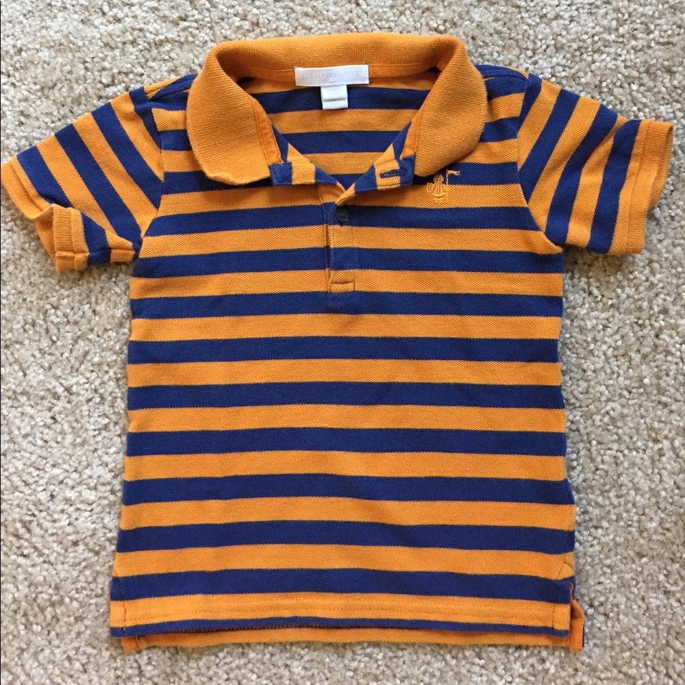 Burberry Boy's Short Sleeve Pique Polo