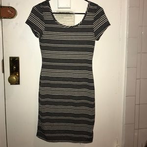 Striped Bodycon Dress