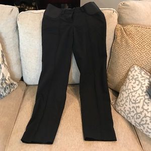 Maternity black dress pants