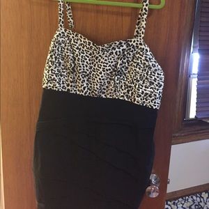 Sexy but comfy body con slimming dress