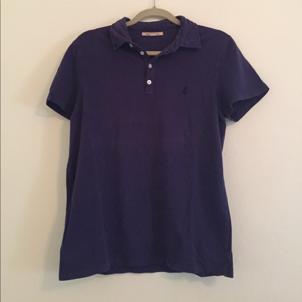 John Varvatos Indigo Polo