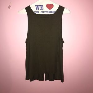 Olive Green Tank Top