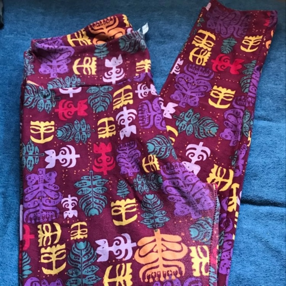 Lularoe Tall And Curvy Leggings