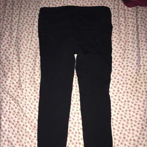 Black jeggings