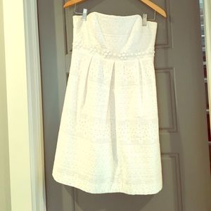 Size 2 Lilly Pulitzer white eyelet dress
