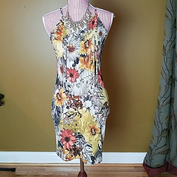 Floral Print Fringe Dress - Picture 4 of 7