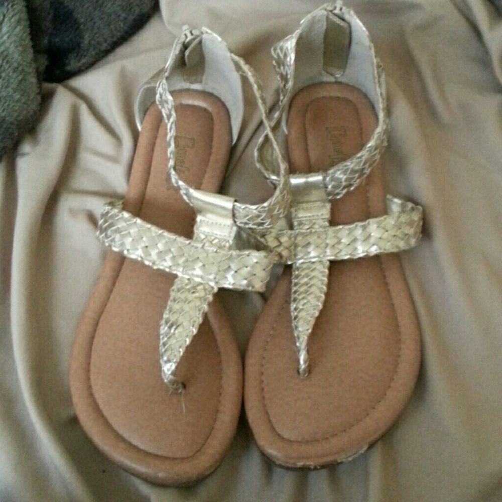Limelight gladiator sandals.