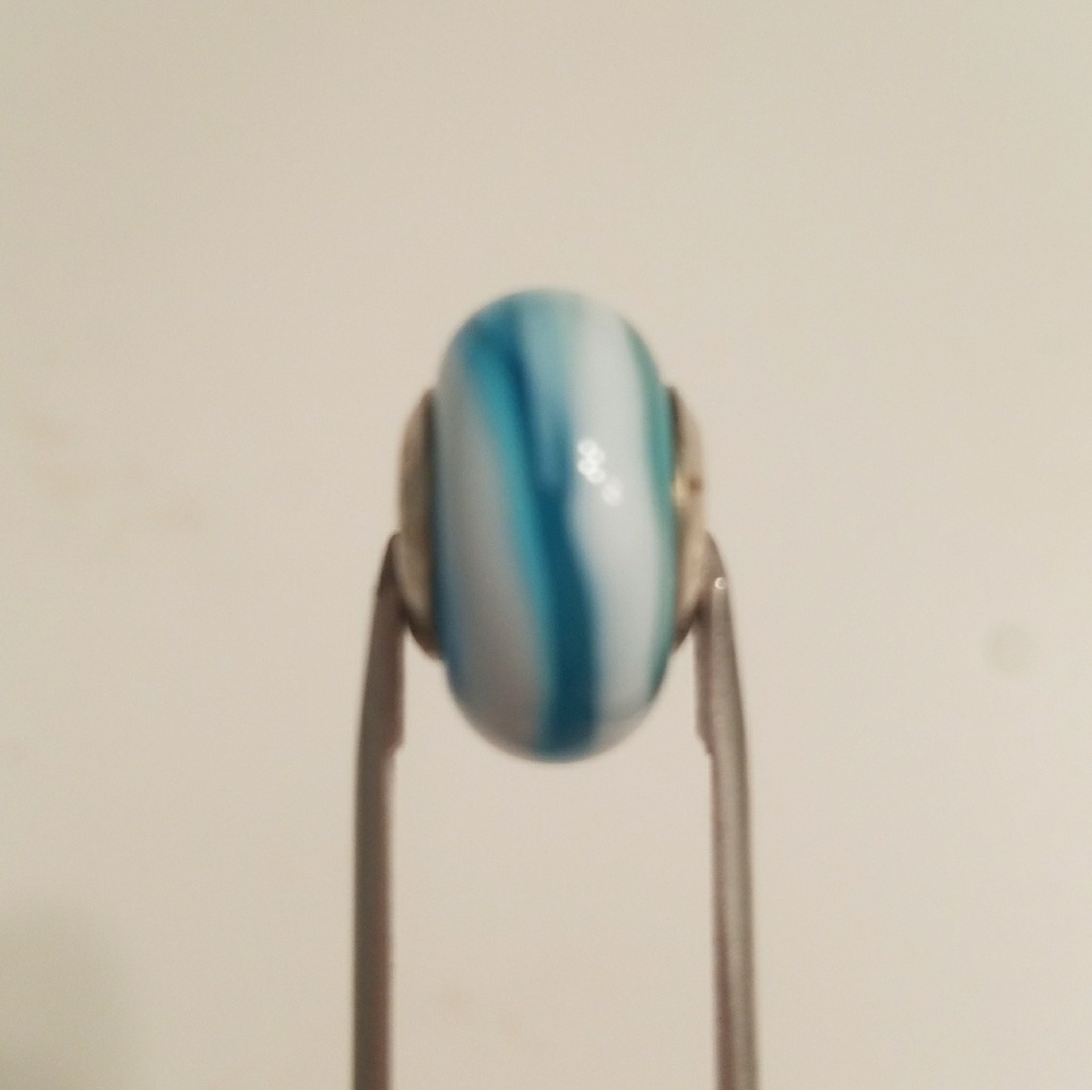 Glass charm