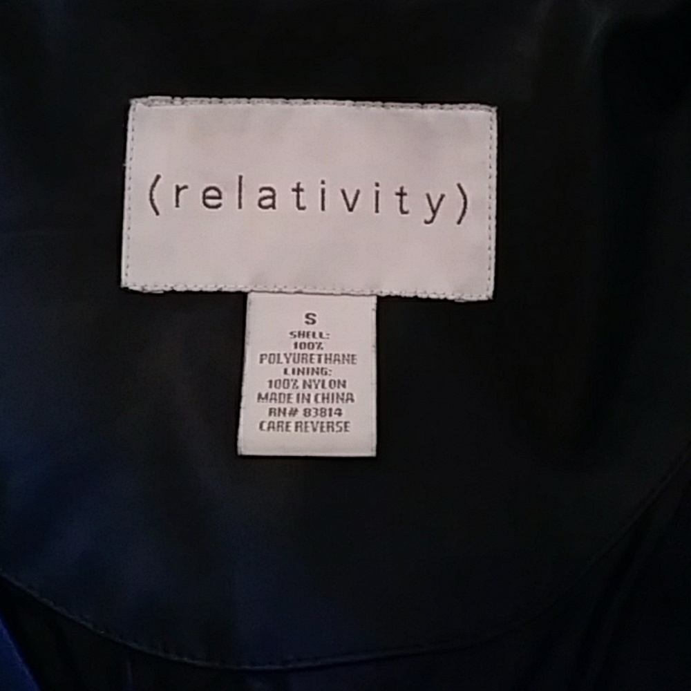 Relativity Belted Double-Breasted Jacket - Size S - image 3