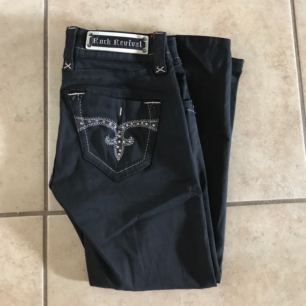 Rock Revival Skinny Crop