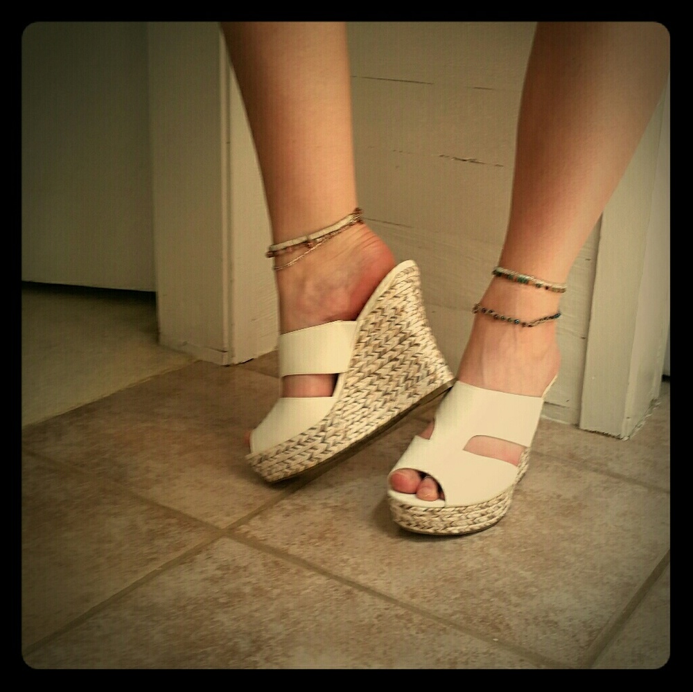 Jennifer Lopez Wedge Sandals