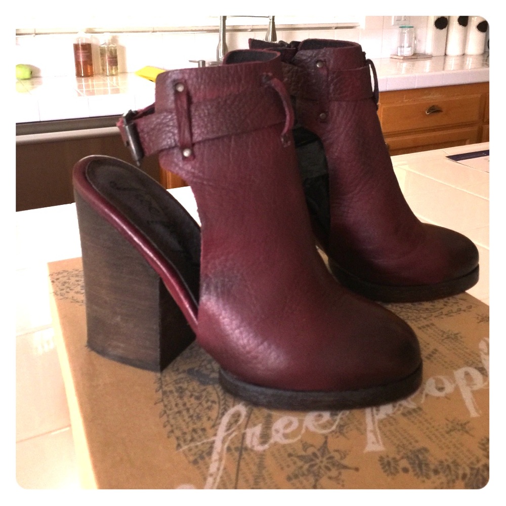 Free People Breton Cordovan shoe Size 6