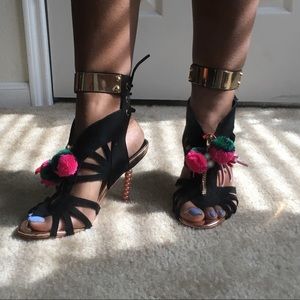 Fake Sophia Webster Pompom Heels