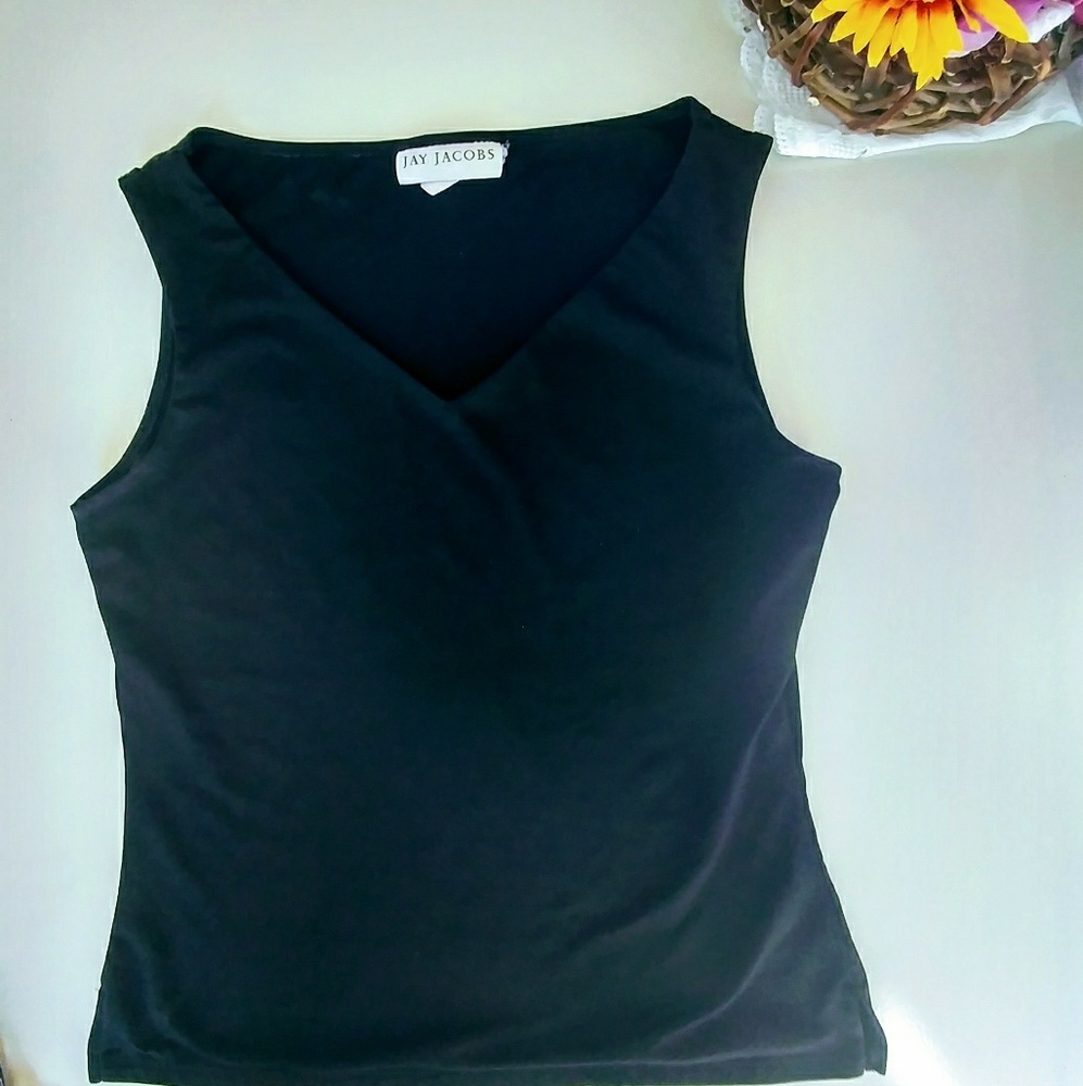 Jay JacobsBlack tank top size large