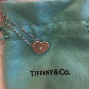 Tiffany & Co. Diamond Heart Necklace