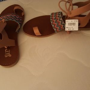 Brand new sandals, with tags.