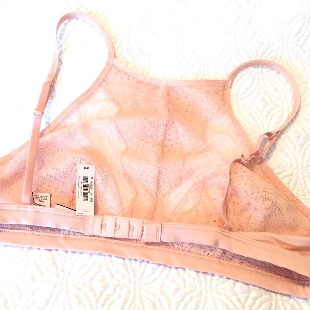 SOLD!   ✨ 😍 VS Lace Halter Bralette - Picture 4 of 4
