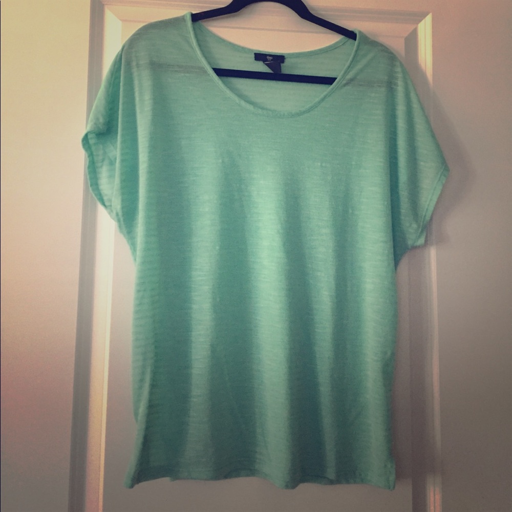 Flowy teal shirt