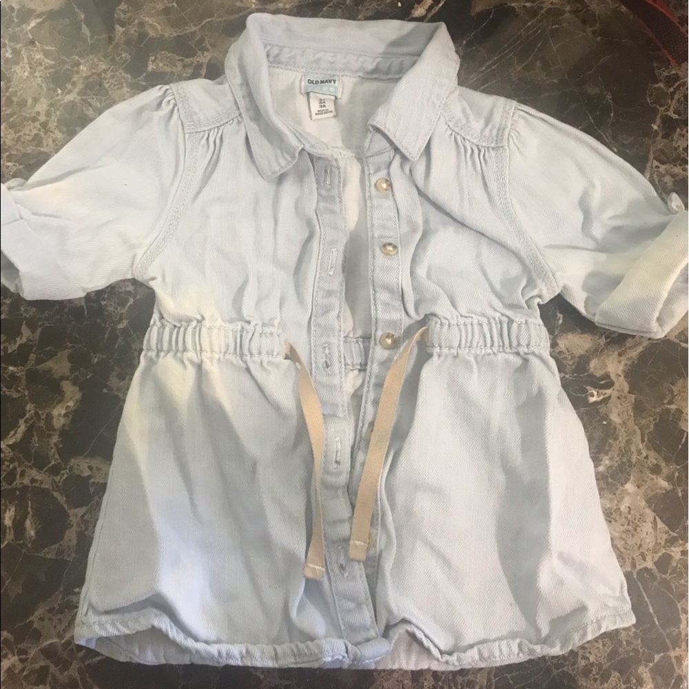 Old Navy denim dress for toddlers