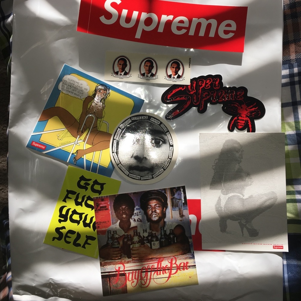 Supreme Sticker Pack