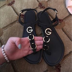 Guess Black Sandals