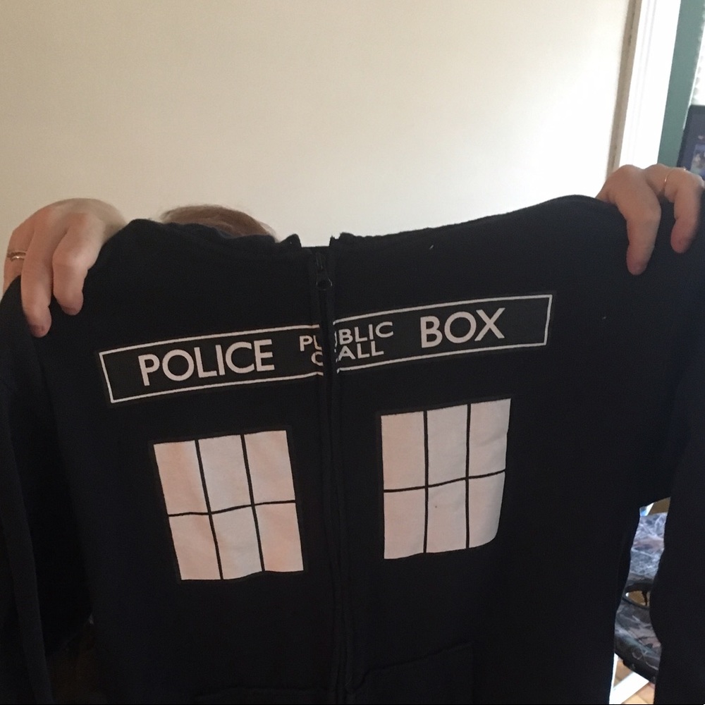 Doctor Who zip up jacket