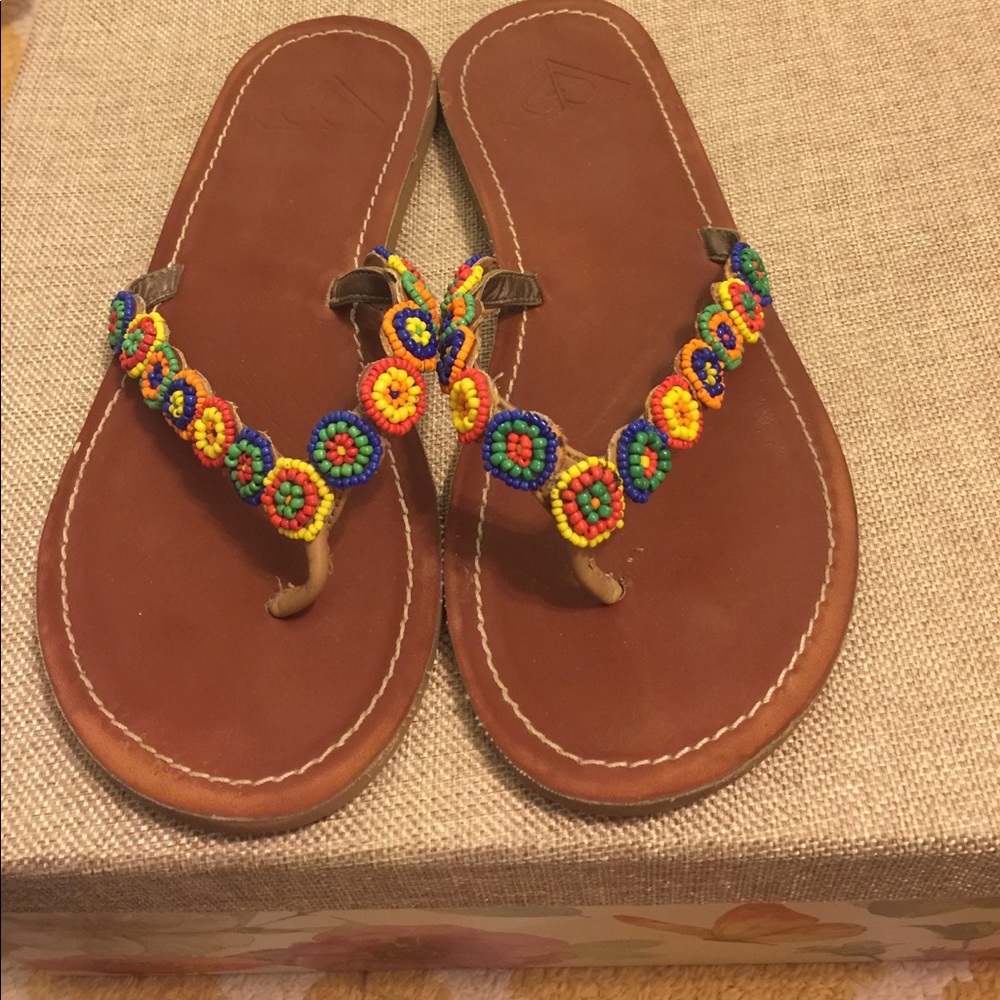 Roxy leather sandals