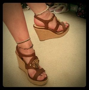 Wedges, never worn