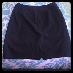 Black Suit Skirt