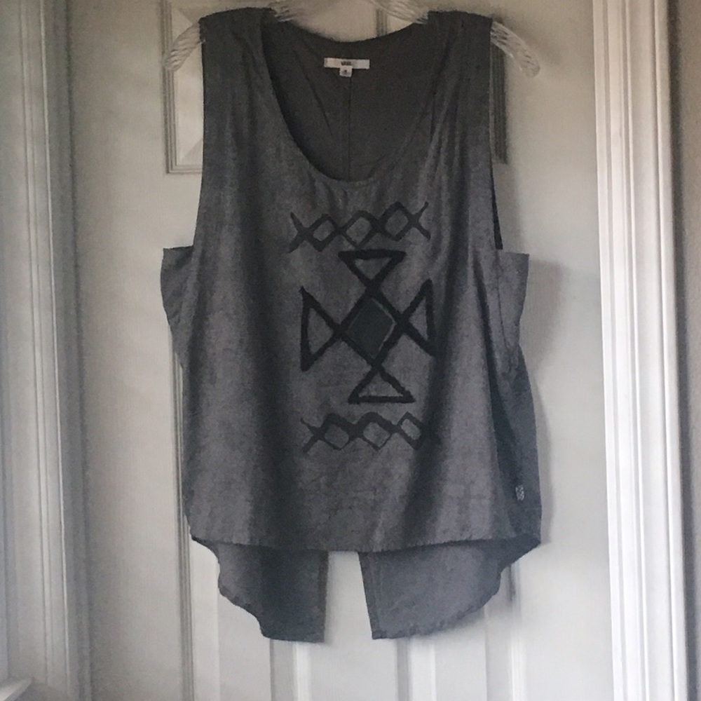 "VANS" Women's Kenya Tribal High-Low Tank top