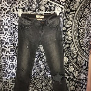 24R DITTOS SUPER SKINNY GREY DISTRESSED JEANS 💨⚡️