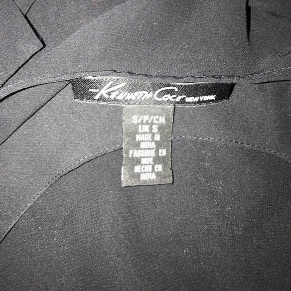 Kenneth Cole beaded chiffon blouse - Picture 4 of 4