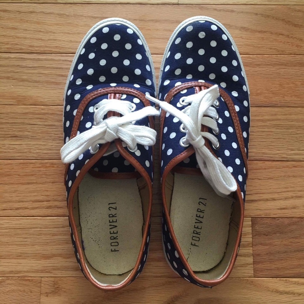 Polka dot shoes