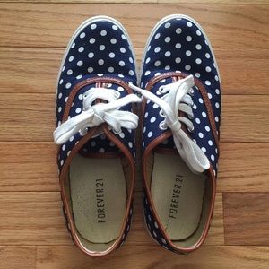 Polka dot shoes