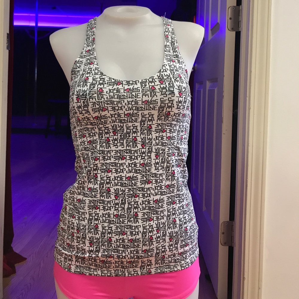 JLJV Josie Stevens Loves J Valentine Logo Tank Top S/M
