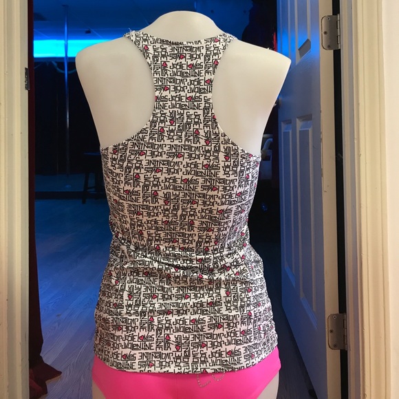 JLJV Josie Stevens Loves J Valentine Logo Tank Top S/M - Picture 2 of 3