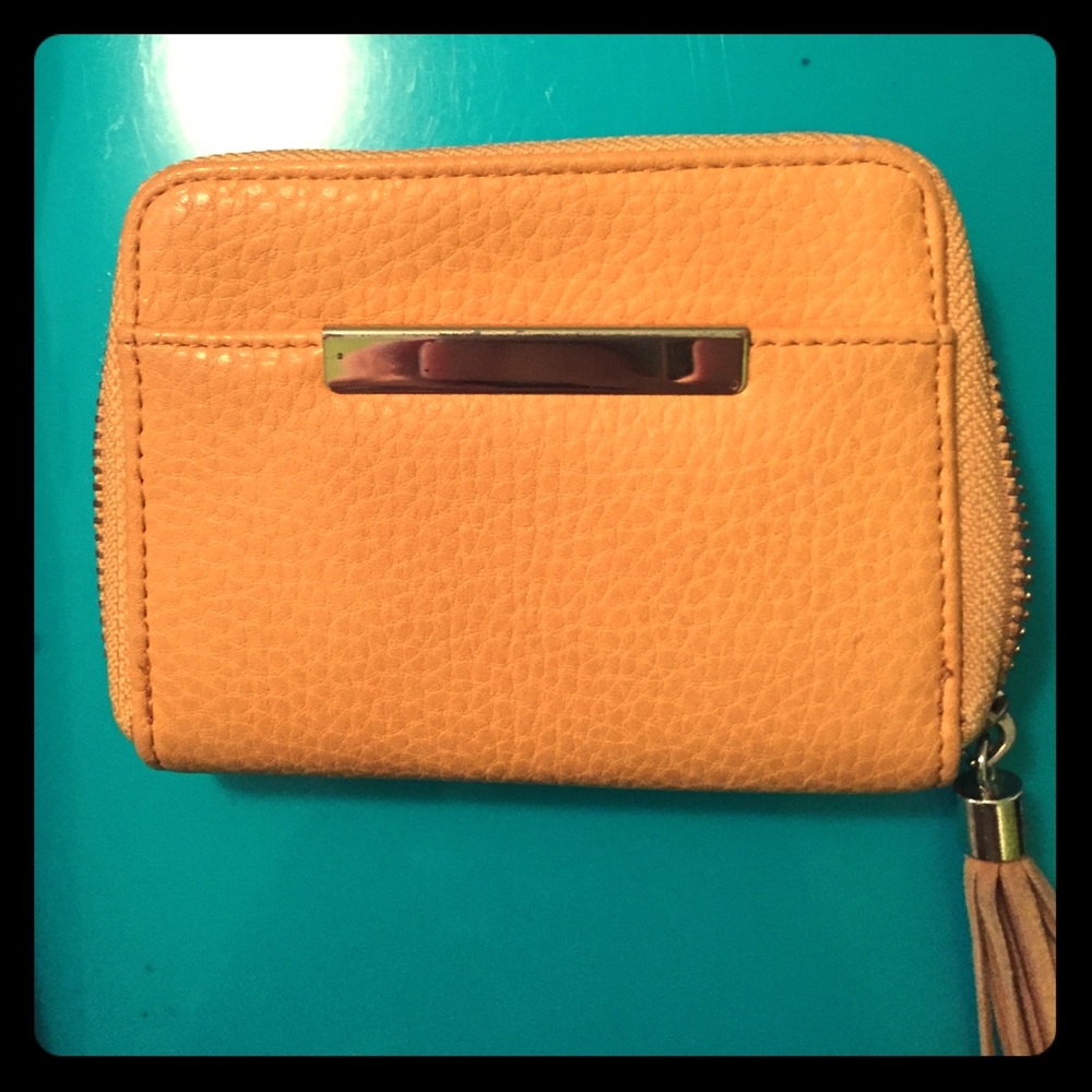 Yellow wallet
