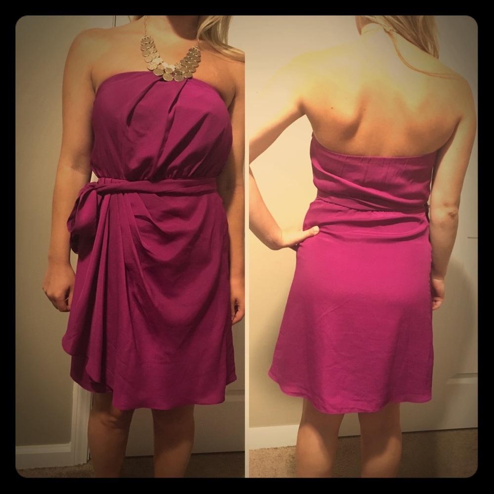 Magenta Cocktail Dress